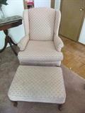 Wing Chair & Ottoman