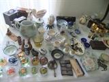 Old Cameras, Paperweights, Matchbox holders, etc.
