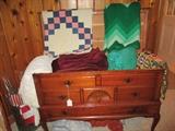 LANE CEDAR CHEST AND QUILTS, COMFORTERS AND BLANKETS