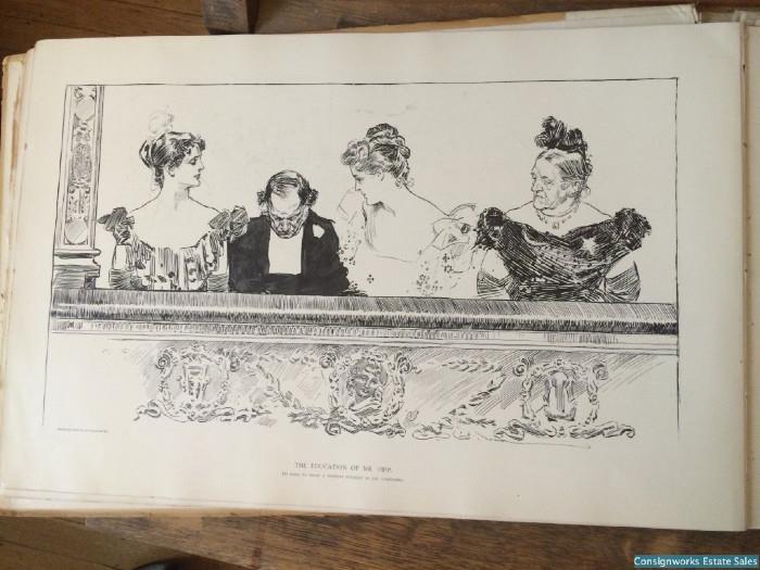 Charles Dana Gibson "Sketches and Cartoons"