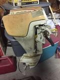 Vintage outboard
motor