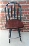 Pair of Wooden Bar stool Chairs                             www.CTOnlineAuctions.com/SandhillsNC