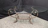 Glass Top Coffee Table                                              www.CTOnlineAuctions.com/SandhillsNC
