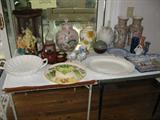 vases, plates and other items