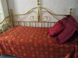Brass daybed
