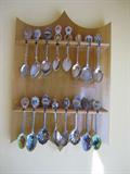 Many spoons are sterling silver