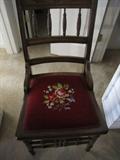 one needlepoint chair