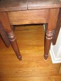 drop leaf walnut table
