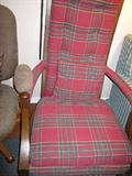 plaid rocker