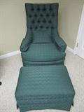 chair with ottoman