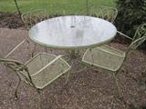 patio set