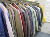 sport coats, jackets. Cashmere and Falcon custom made. Very nice mens clothing.