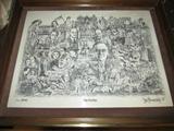 FORTIES AREA FRAMED ART