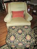 chair and ottoman sold separately