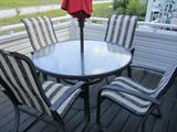 patio and umbrella