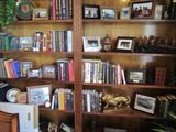 books and decor