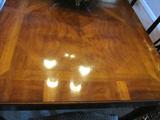 top of the nice dining room table