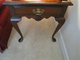 one Queen Anne table