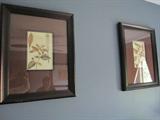 set of 4 pieces of art