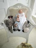 wicker rocker