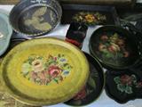 Large selection of decorative platters