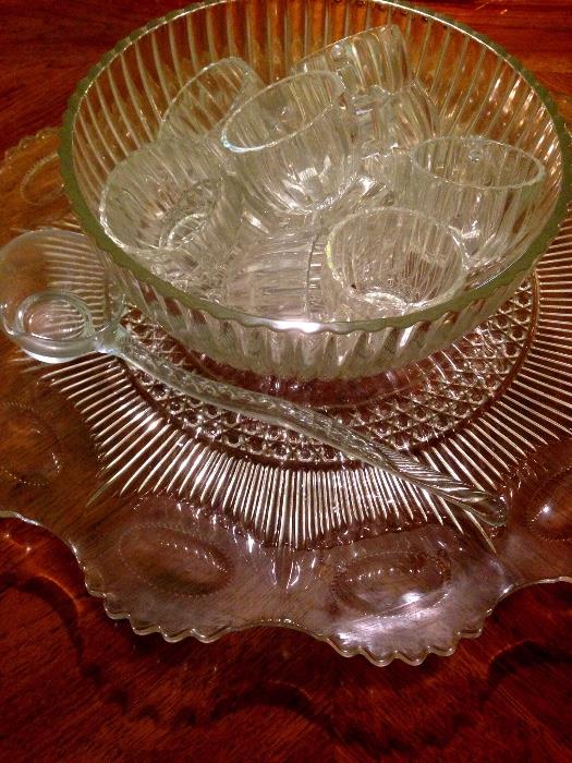 and Two Vintage Punch Bowls!