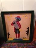 Original felt art 