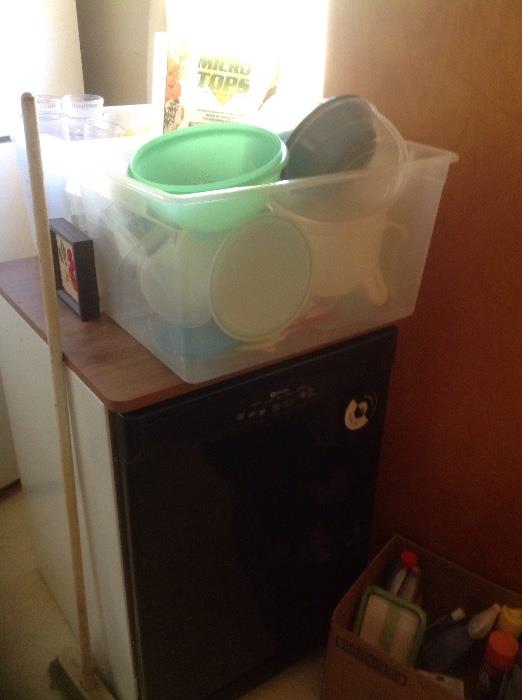 Portable dish washer