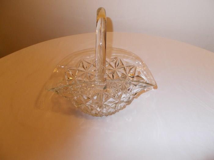 Glass Basket - beautiful piece for glass basket collectors...