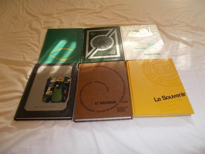 Southeastern Louisiana University (LeSouvenir) Yearbooks - 1 each for 1960; 1985; 1991; 1992; 1995; 2010...