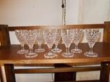 American Fostoria Wine Glasses - HARD TO FIND!!! - 8 & ALL will be sold individually!!!!!