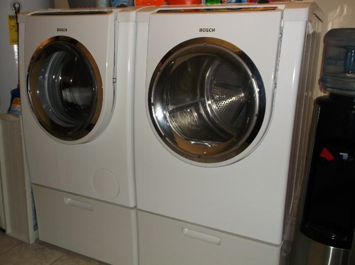 Bosch washing machine and dryer