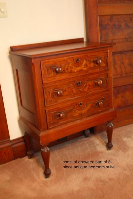 Antique Eastlake chest of drawers