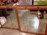 2 tri-door medicine cabinets