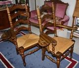 Ladderback chairs