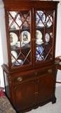 Mahogany China Cupboard