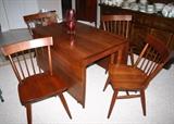 Cherry Drop leaf Table and Chairs