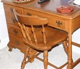 Maple Desk & Chair
