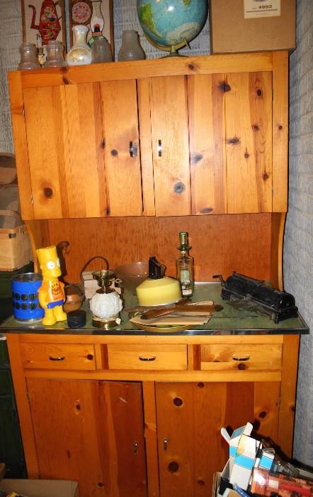 Pine Kitchen Cupboard
