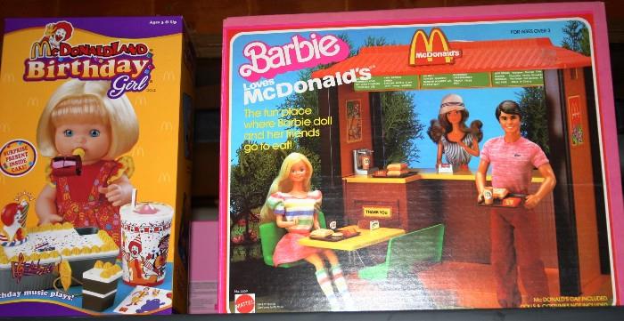 McDonald's Toys & McDonald's Barbie