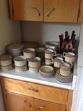Set Ceramano West German Pottery Dishes