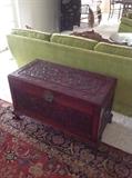 Asian Carved Trunk