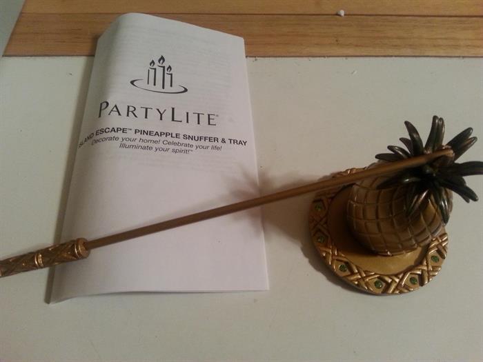 Party Lite pineapple candle snuffer