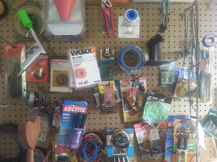 Various shop supplies