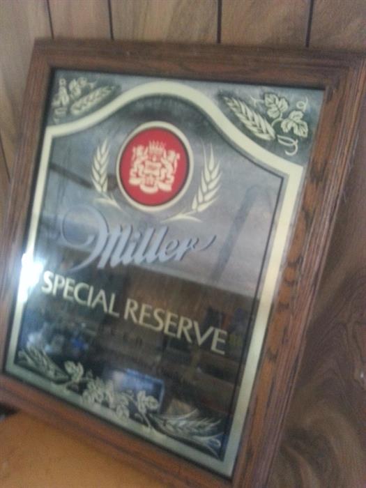 Miller Beer Mirror