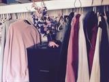 LADIES CLOTHING  & FILE CABINET