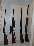 Harrington & Richardson 20 GA,   Remington 30-06, Winchester 12 GA,   Remington Model 1100 12 GA