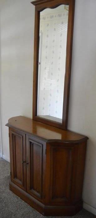 Entry Table with Mirror