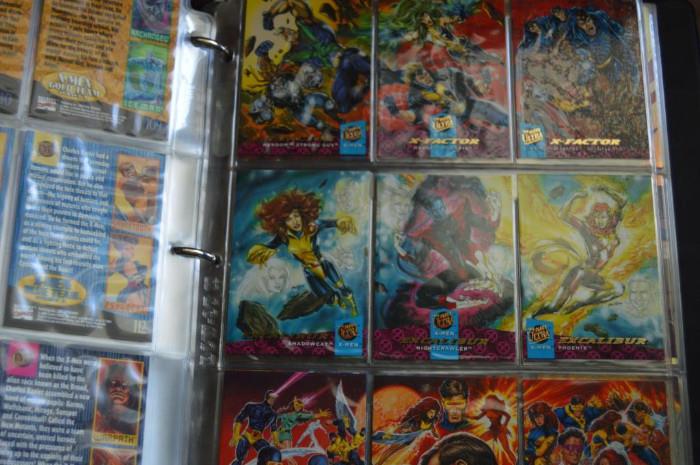 Comic Trading Card Collection