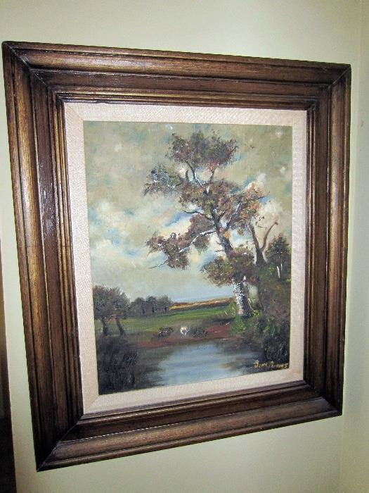 Original oil by John Perkins